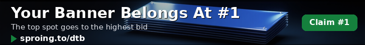 Your Banner Belongs at #1