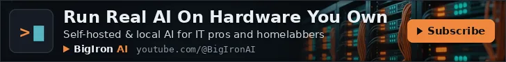 Run Real AI On Hardware You Own